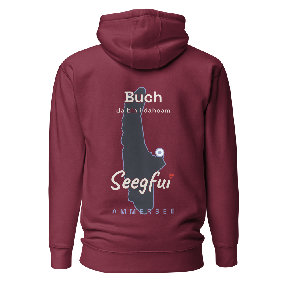 Seegfui Buch Orte-Hoodie (Seefrauen)