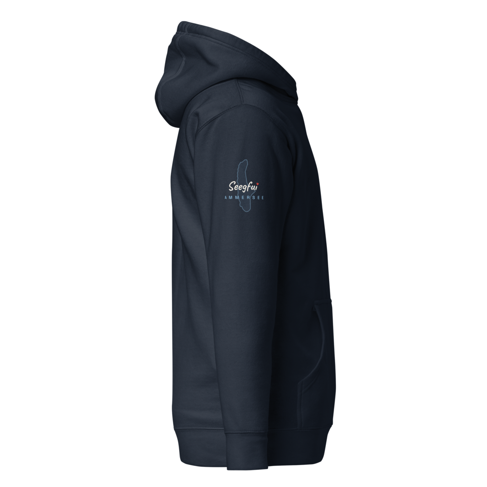 I ♥ Ammersee – Unisex Hoodie – Bild 2