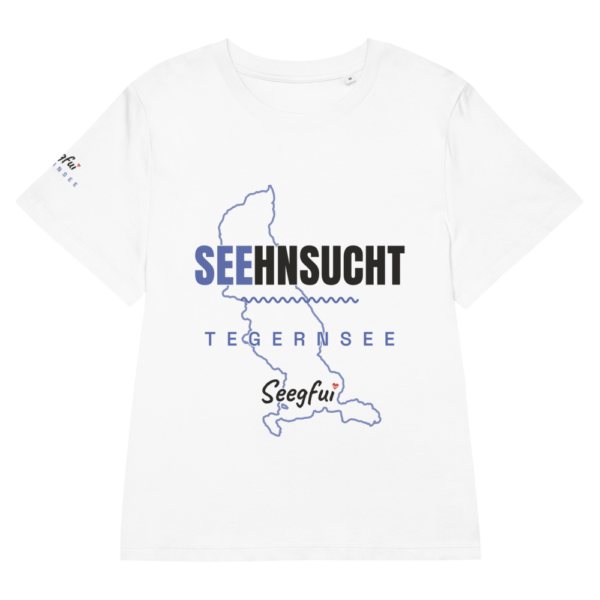 Seehnsucht – Tegernsee – Damen (tailliert) Organic T-Shirt