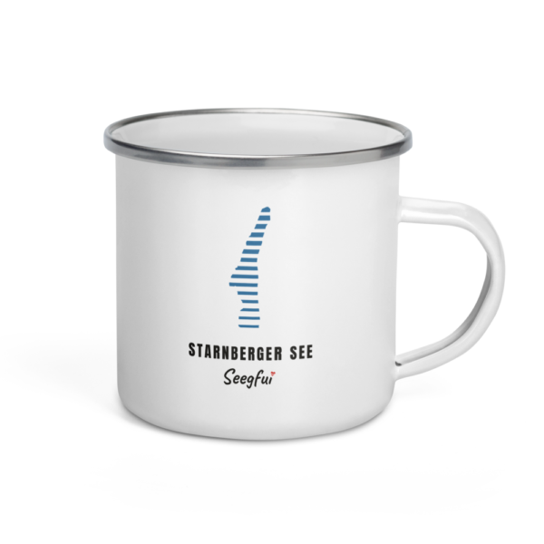 Sonnengfui Starnberger See – Emaille-Tasse