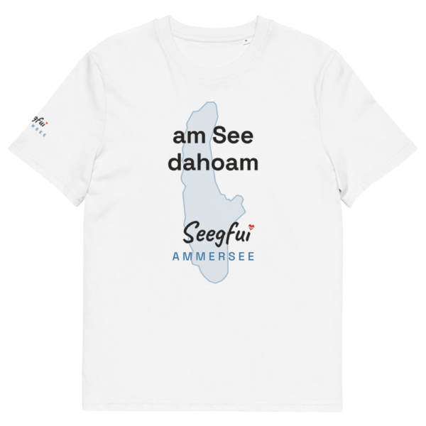 Am See dahoam – Ammersee – Unisex Organic T-Shirt