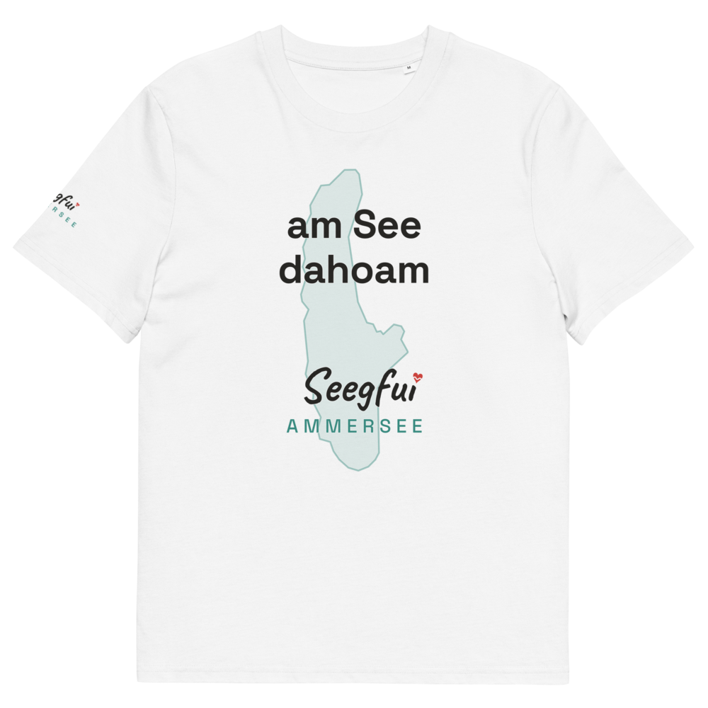 Am See dahoam – Ammersee – Unisex Organic T-Shirt