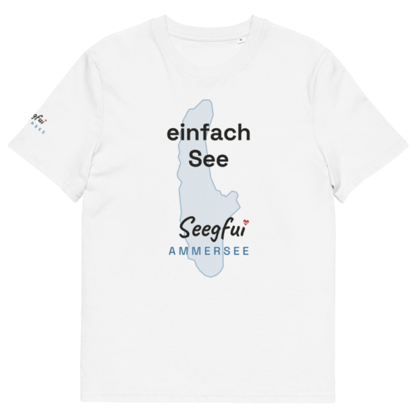 Einfach See – Ammersee – Unisex Organic T-Shirt