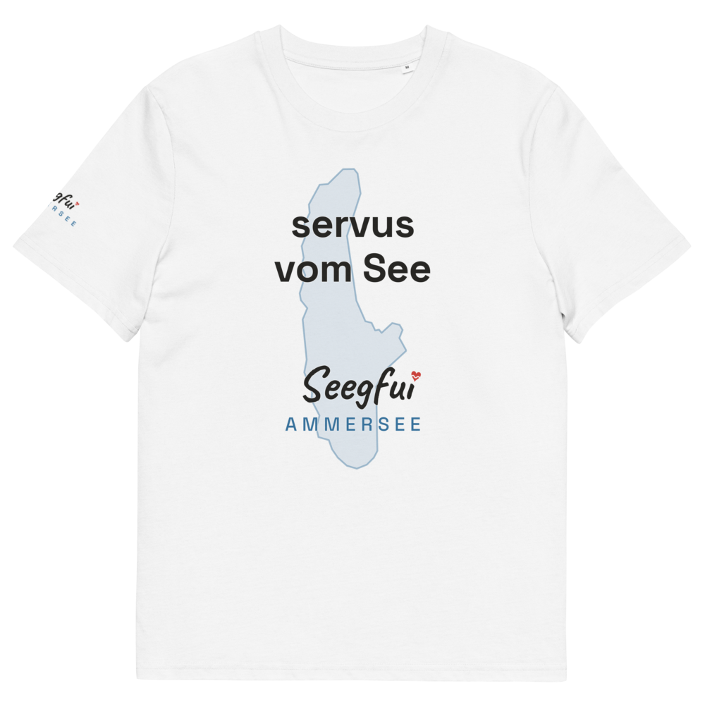 Servus vom See – Ammersee – Unisex Organic T-Shirt – Seegfui