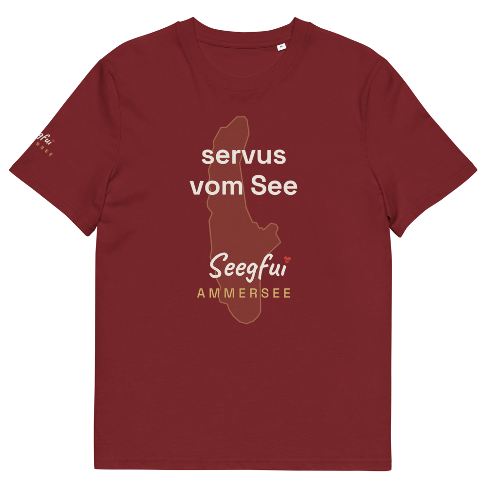 Servus vom See – Ammersee – Unisex Organic T-Shirt