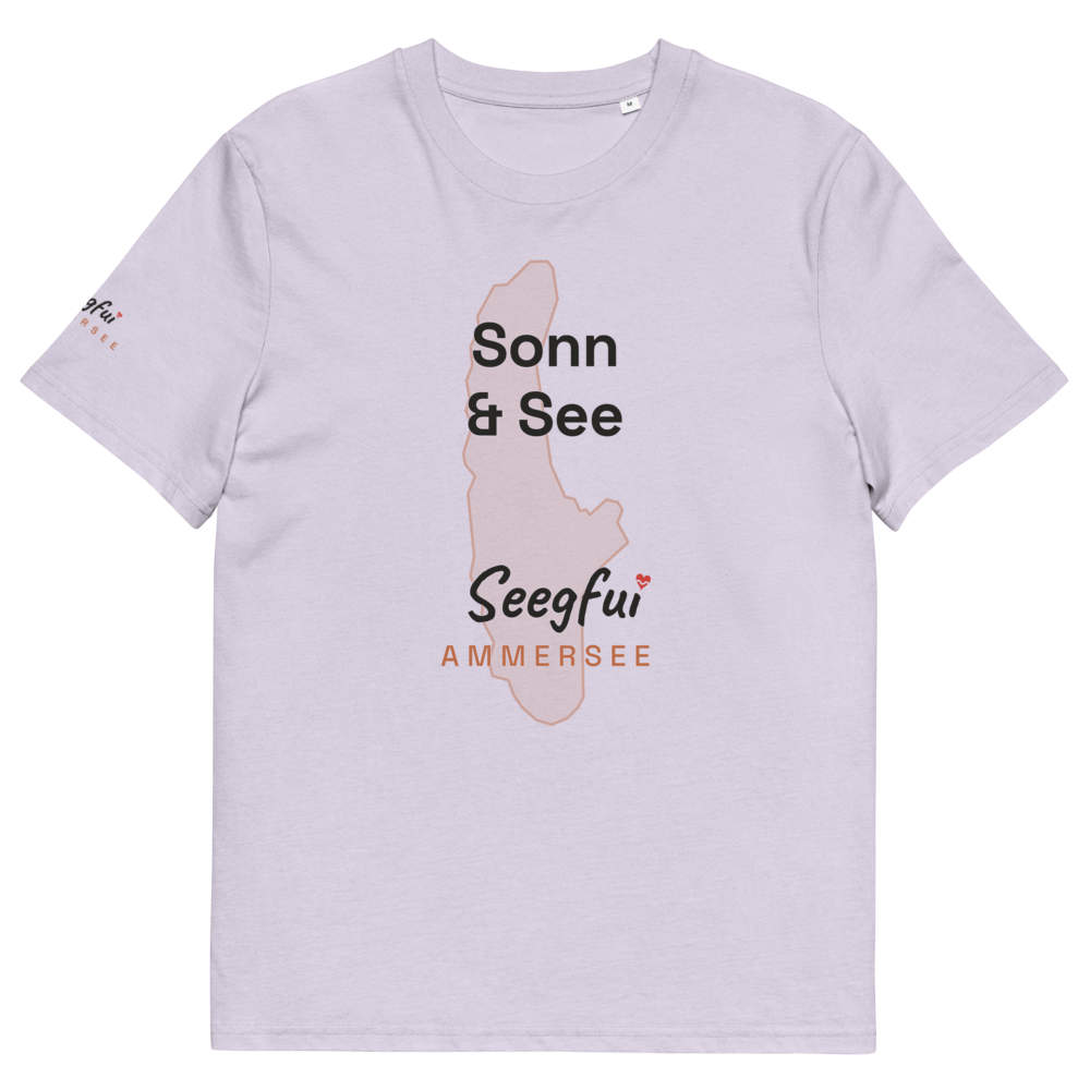 Sonn und See – Ammersee – Unisex Organic T-Shirt