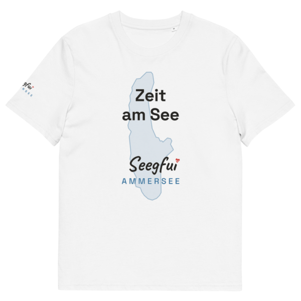 Zeit am See – Ammersee – Unisex Organic T-Shirt