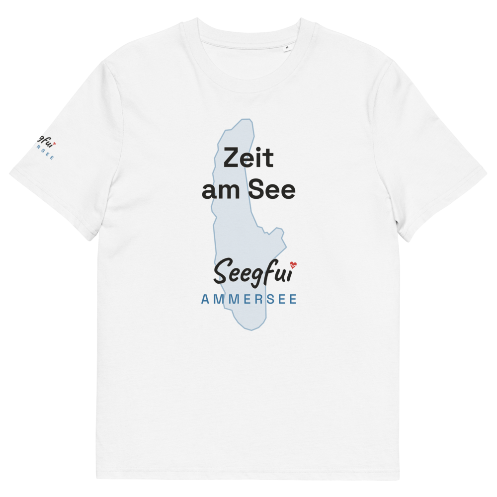 Zeit am See – Ammersee – Unisex Organic T-Shirt – Seegfui