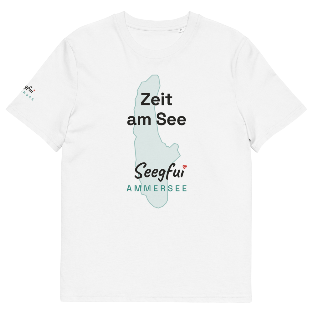 Zeit am See – Ammersee – Unisex Organic T-Shirt