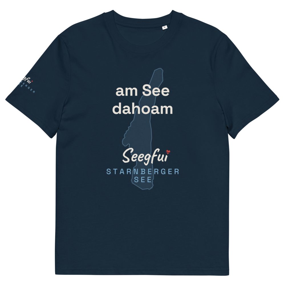Am See dahoam – Starnberger See – Unisex Organic T-Shirt