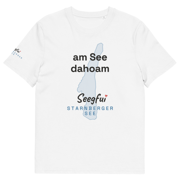 Am See dahoam – Starnberger See – Unisex Organic T-Shirt