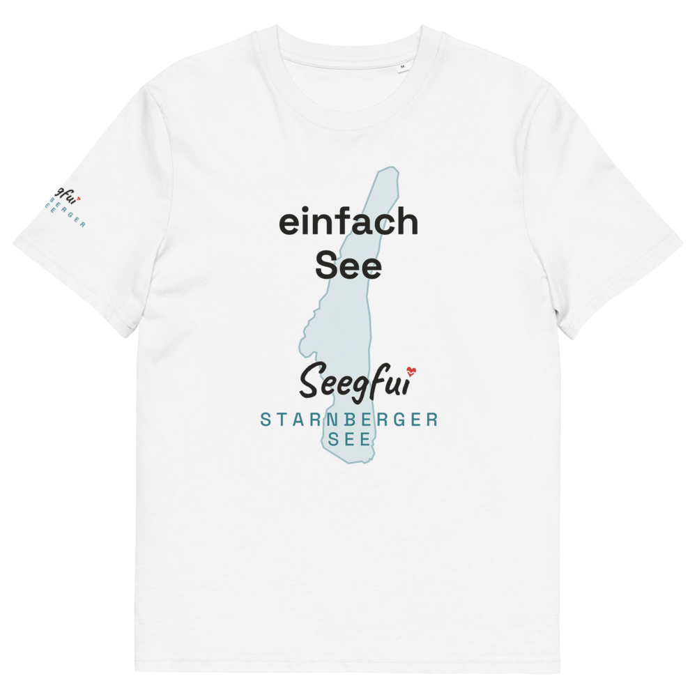 Einfach See – Starnberger See – Unisex Organic T-Shirt