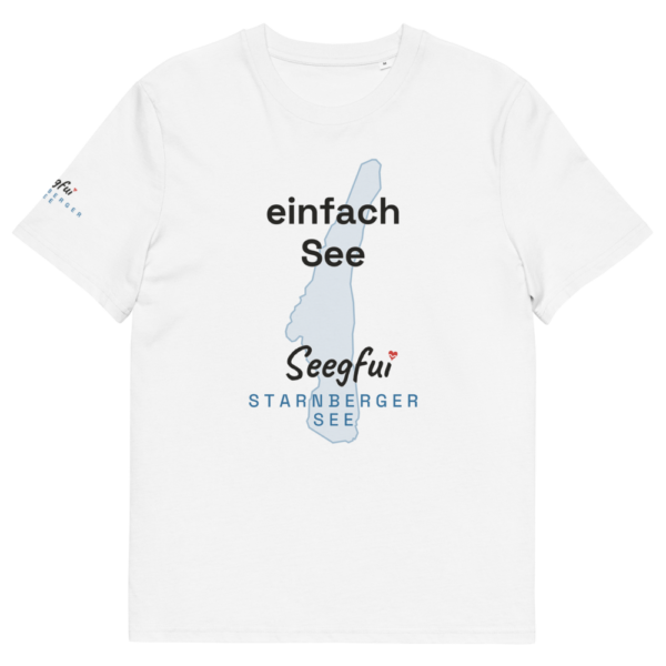 Einfach See – Starnberger See – Unisex Organic T-Shirt