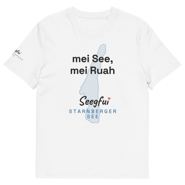 Mei See, mei Ruah – Starnberger See – Unisex Organic T-Shirt