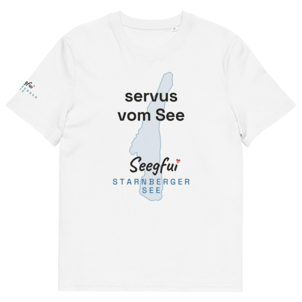 Servus vom See – Starnberger See – Unisex Organic T-Shirt