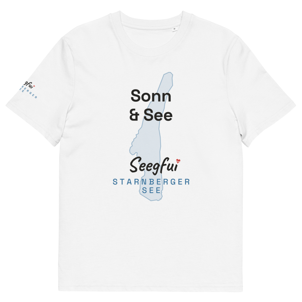 Sonn und See – Starnberger See – Unisex Organic T-Shirt – Seegfui