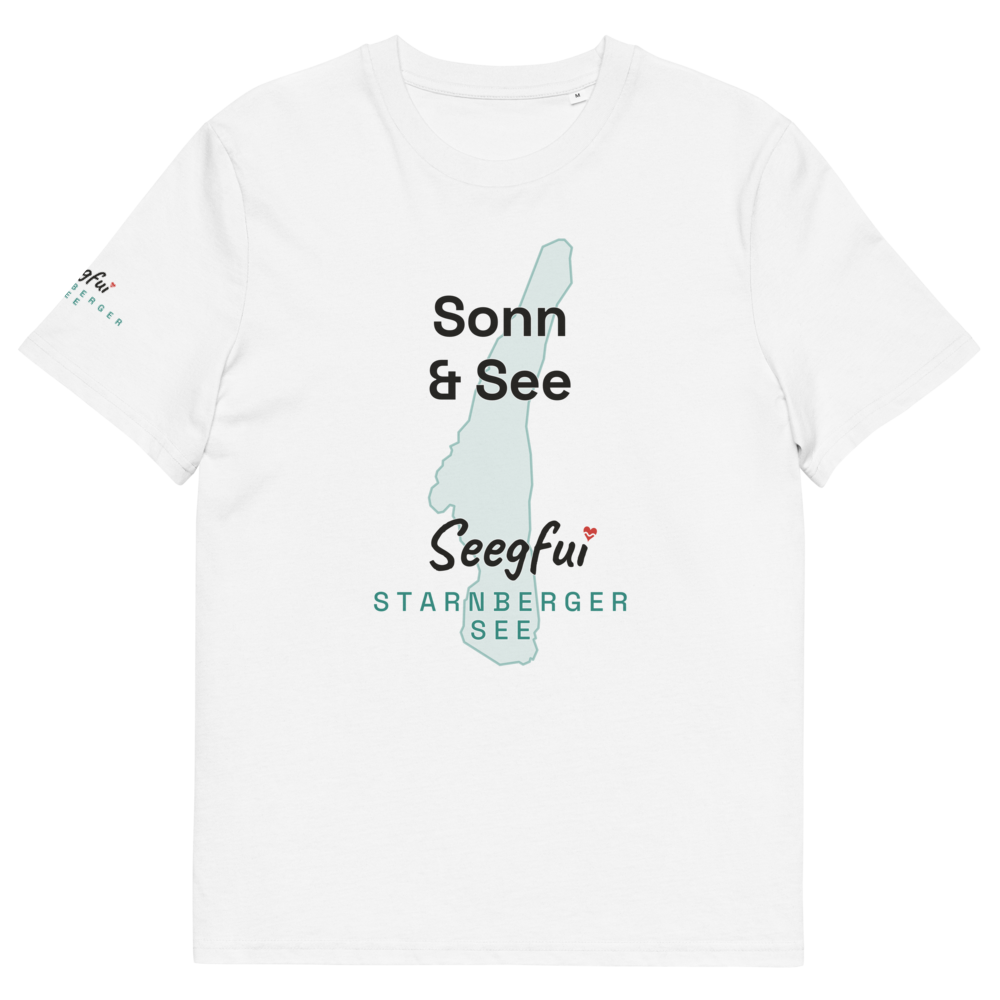 Sonn und See – Starnberger See – Unisex Organic T-Shirt