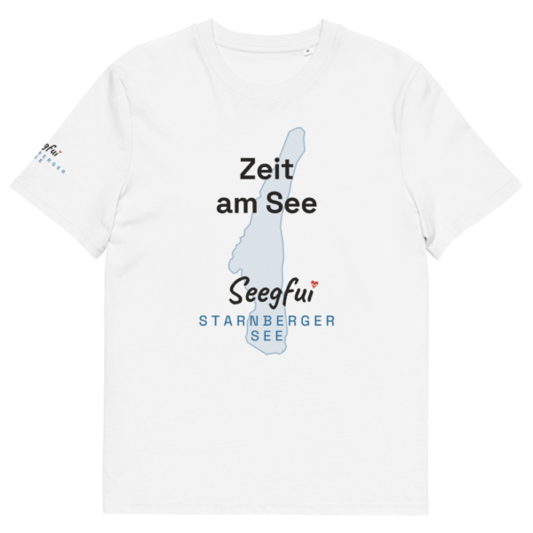 Zeit am See – Starnberger See – Unisex Organic T-Shirt