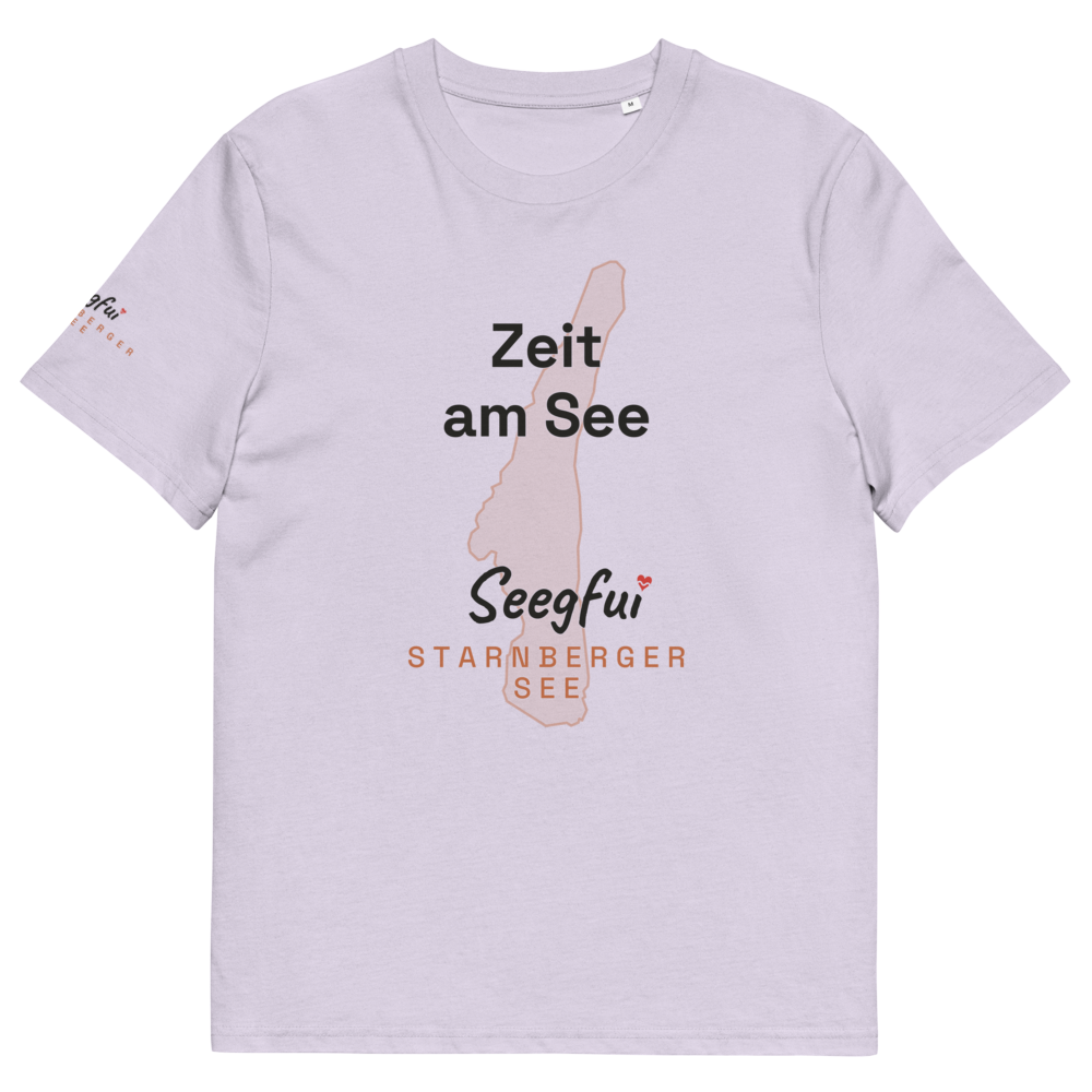 Zeit am See – Starnberger See – Unisex Organic T-Shirt