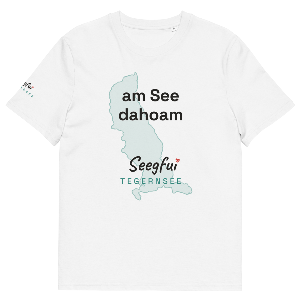 Am See dahoam – Tegernsee – Unisex Organic T-Shirt