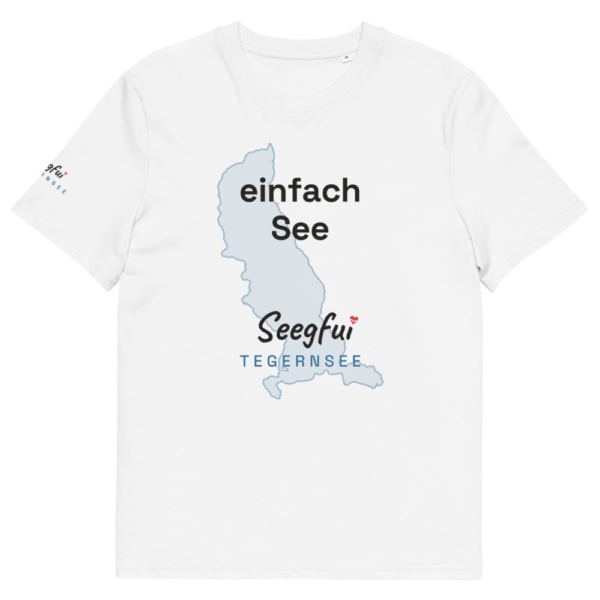 Einfach See – Tegernsee – Unisex Organic T-Shirt