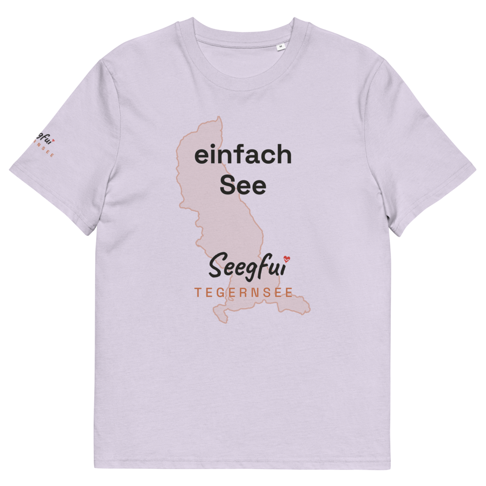 Einfach See – Tegernsee – Unisex Organic T-Shirt