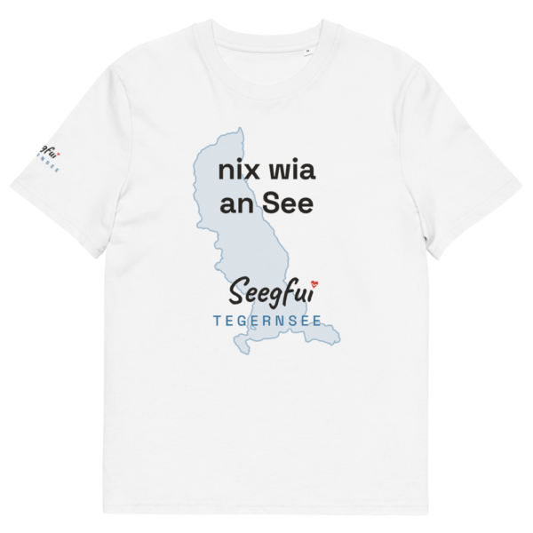 Nix wia an See – Tegernsee – Unisex Organic T-Shirt