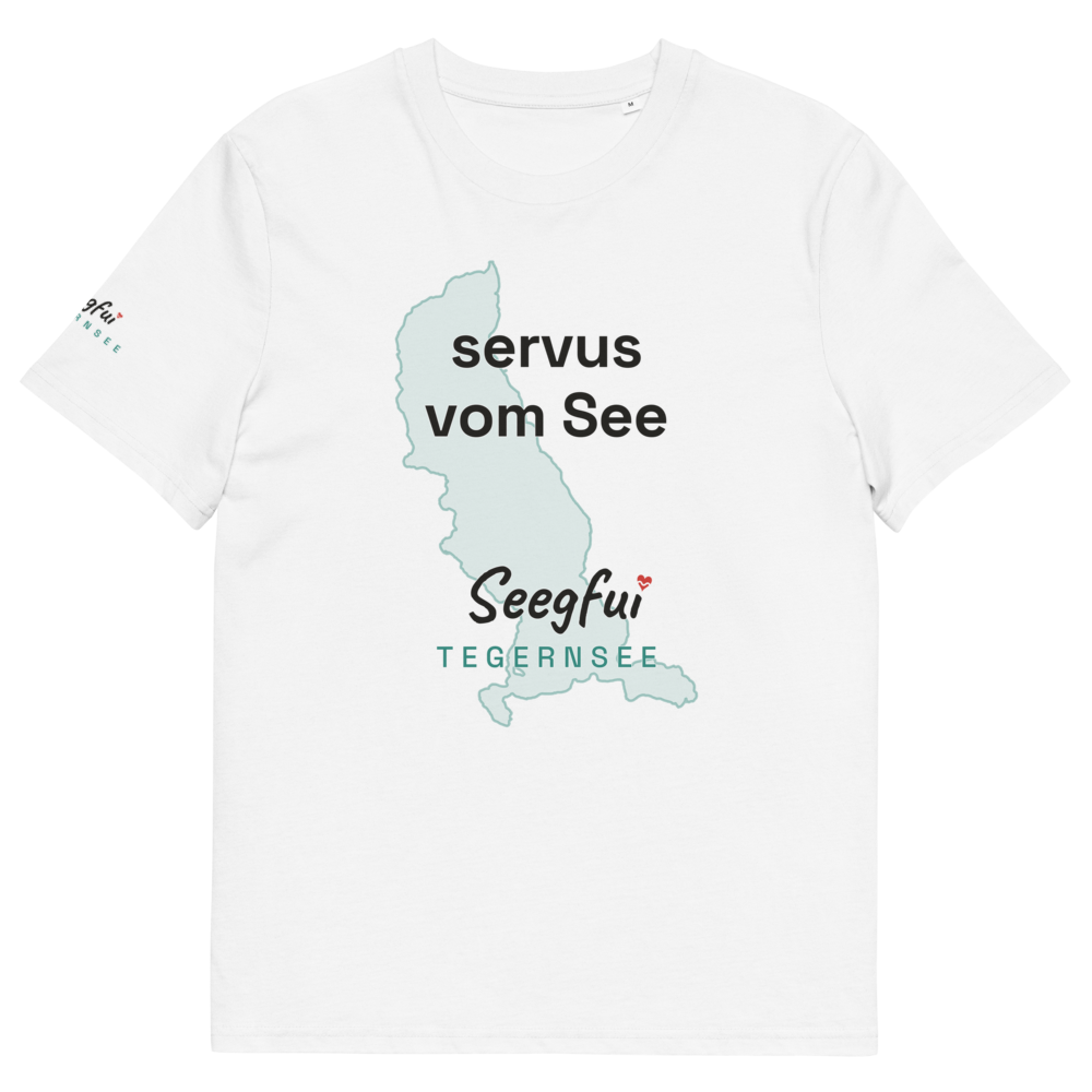 Servus vom See – Tegernsee – Unisex Organic T-Shirt