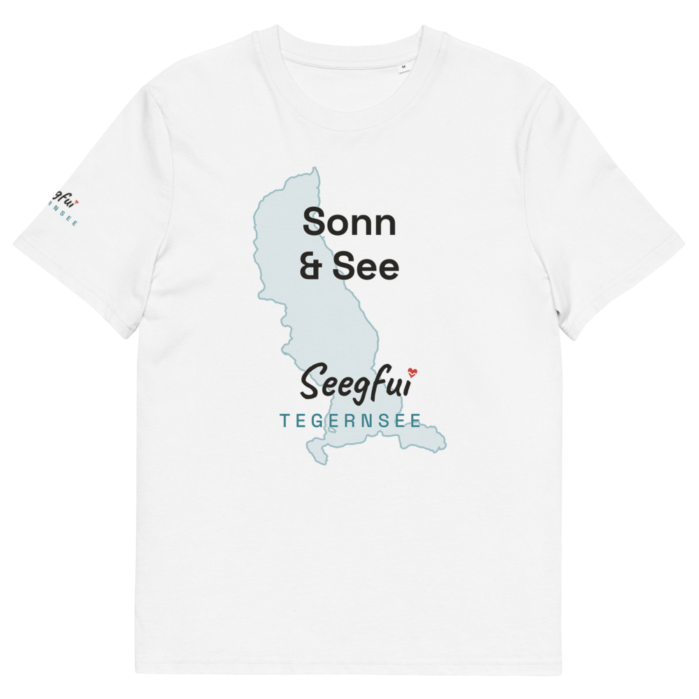 Sonn und See – Tegernsee – Unisex Organic T-Shirt