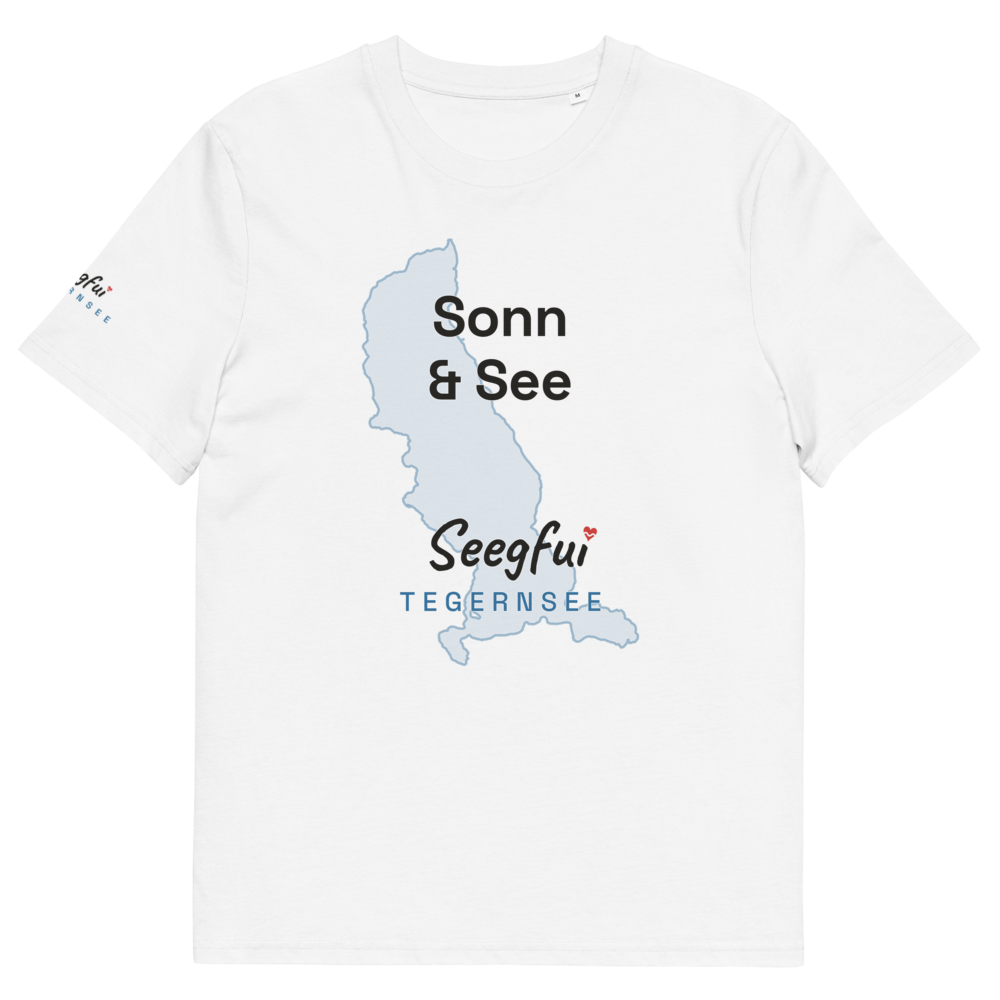 Sonn und See – Tegernsee – Unisex Organic T-Shirt – Seegfui