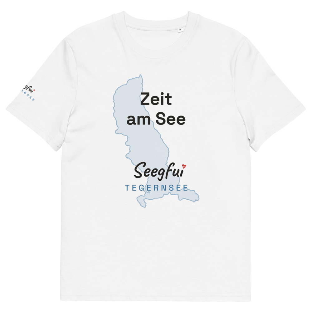 Zeit am See – Tegernsee – Unisex Organic T-Shirt – Seegfui
