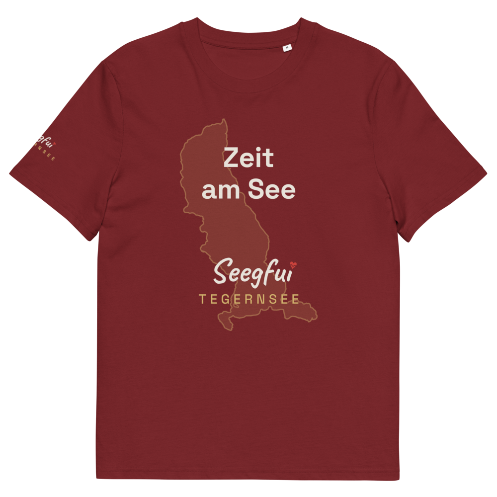 Zeit am See – Tegernsee – Unisex Organic T-Shirt