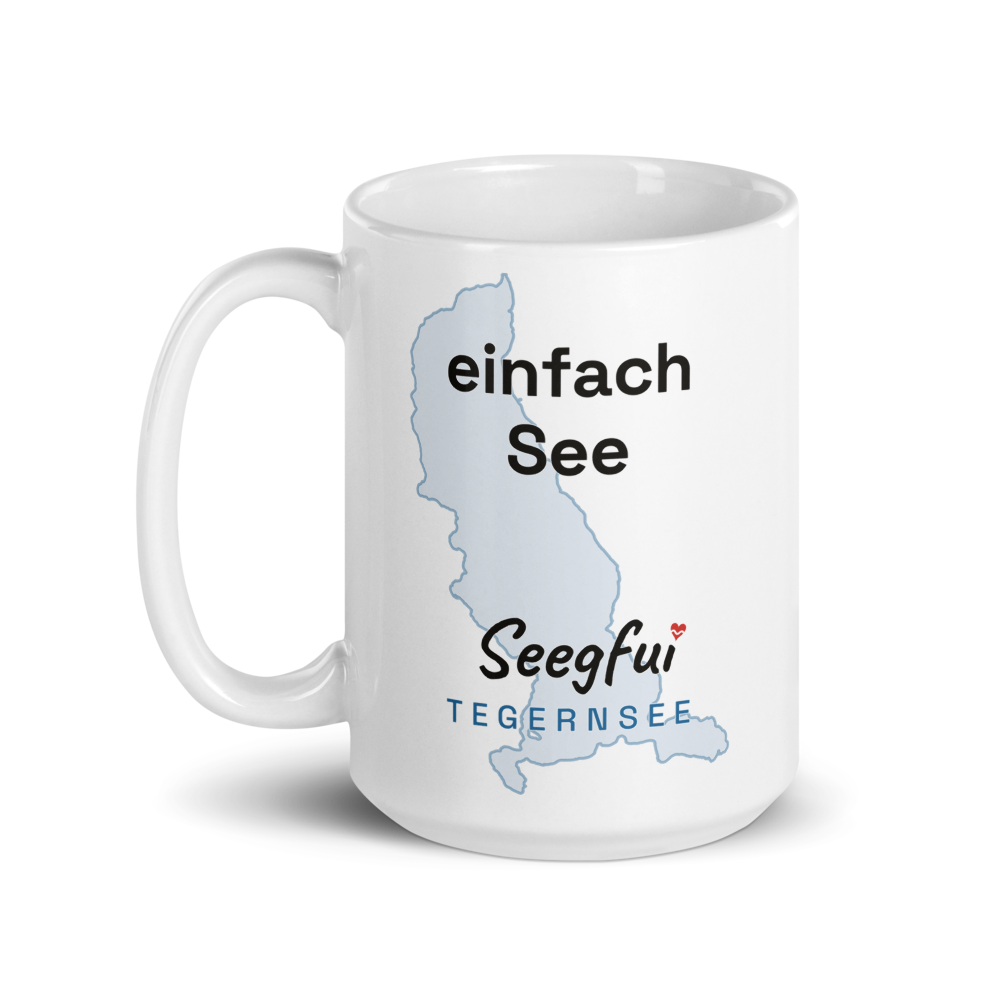 Spruch-Tasse Tegernsee – Einfach See – Bild 2
