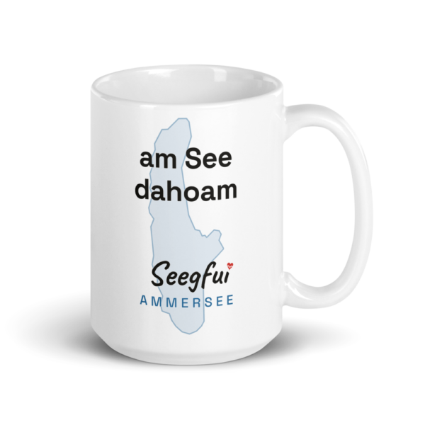 Spruch-Tasse Ammersee – Am See dahoam