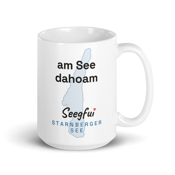 Spruch-Tasse Starnberger See – Am See dahoam