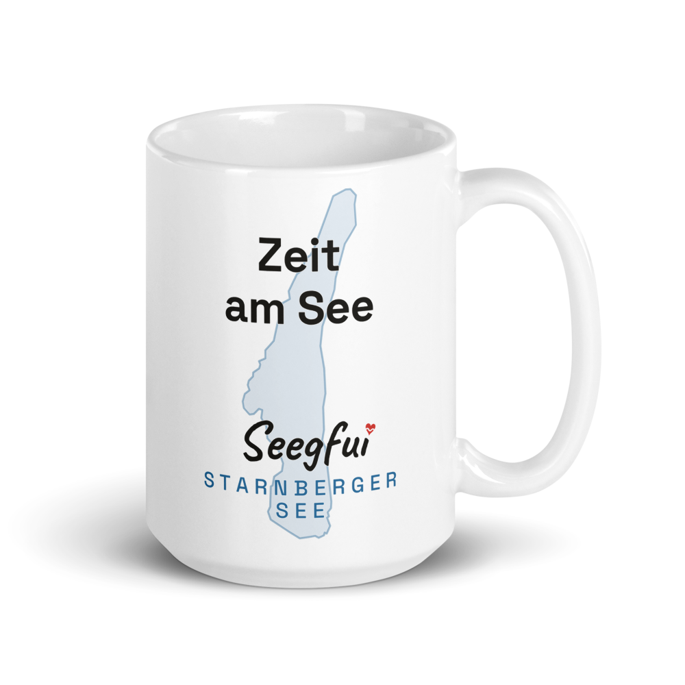 Spruch-Tasse Starnberger See – Zeit am See