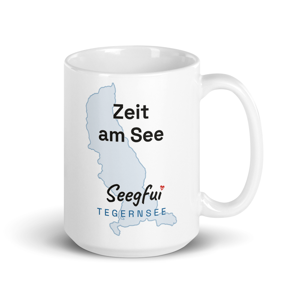 Spruch-Tasse Tegernsee – Zeit am See