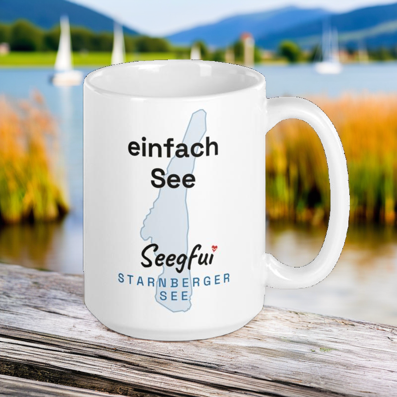 Spruch-Tasse Starnberger See – Einfach See – Bild 3