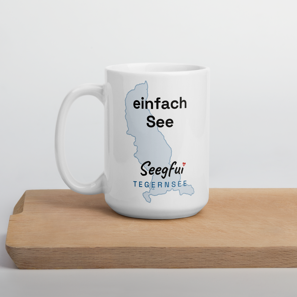 Spruch-Tasse Tegernsee – Einfach See — Ansicht 3
