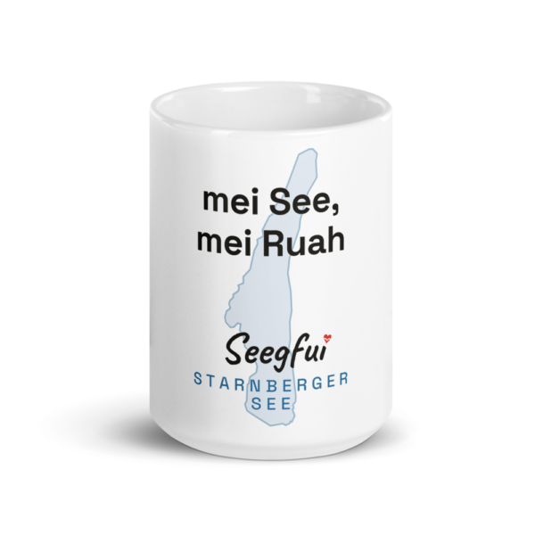 Spruch-Tasse Starnberger See – Mei See, mei Ruah