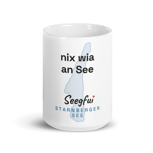 Spruch-Tasse Starnberger See – Nix wia an See