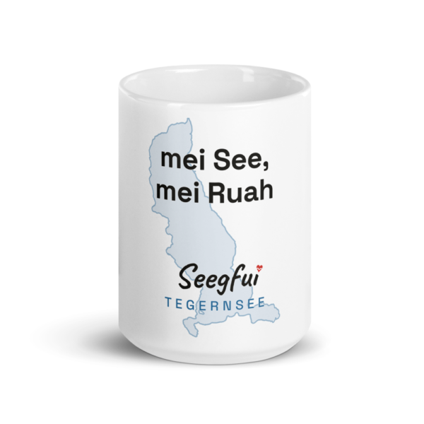 Spruch-Tasse Tegernsee – Mei See, mei Ruah