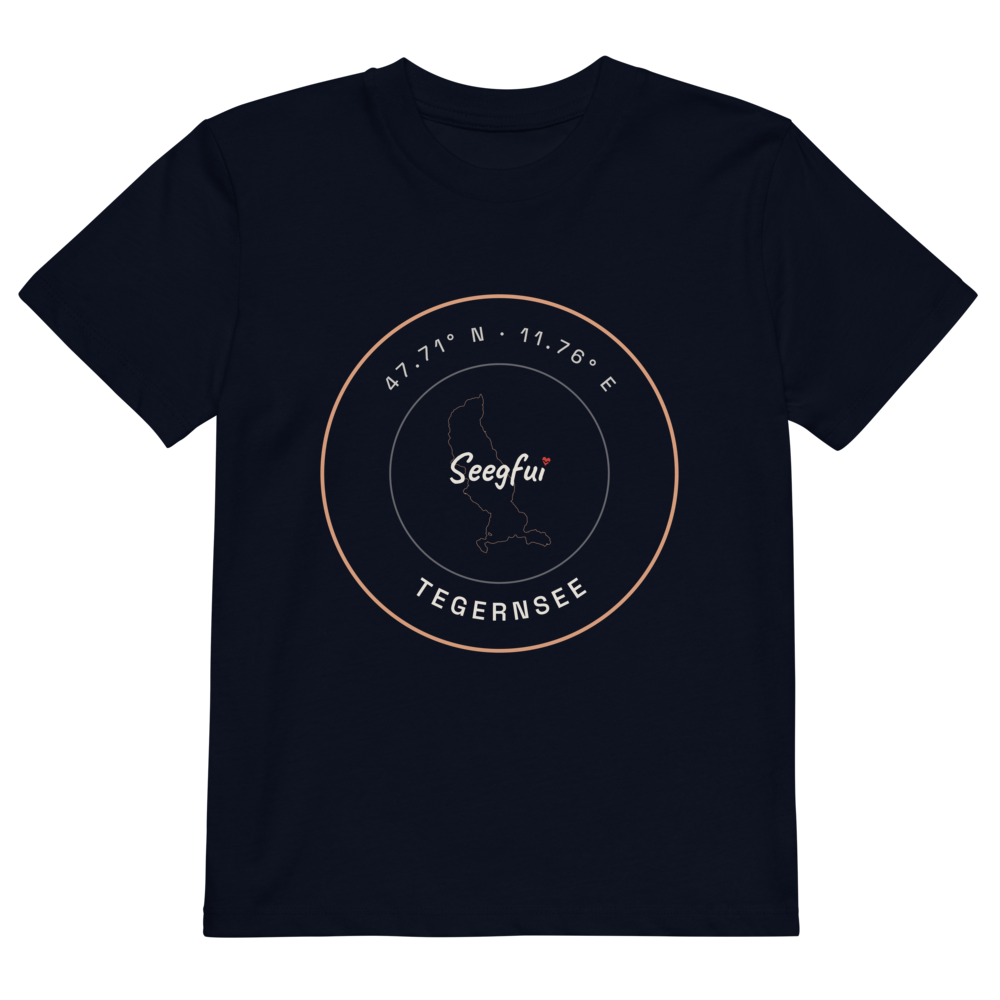 Tegernsee – Mit Brief und Siegel (Kinder Premium T-Shirt – Bio-Baumwolle GOTS) – Seegfui