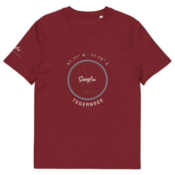 Tegernsee – Seezeichen – Unisex Organic T-Shirt