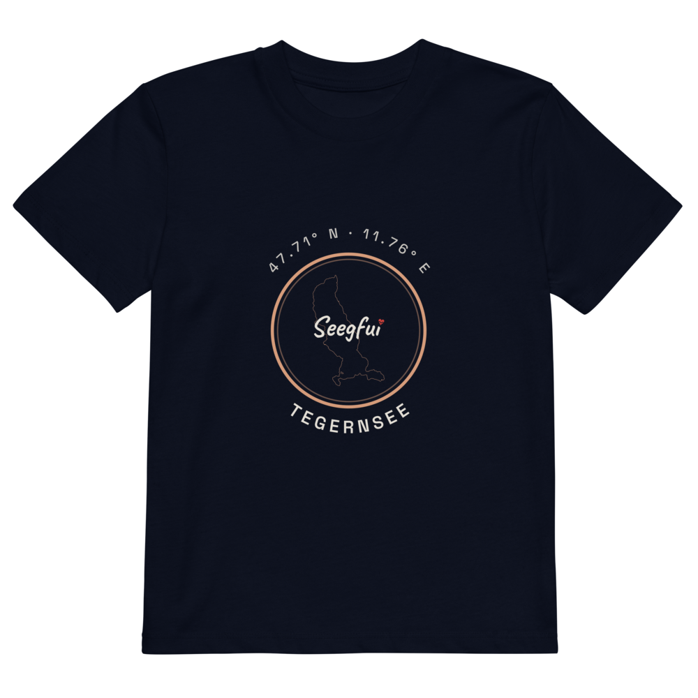 Tegernsee – Seezeichen (Kinder Premium T-Shirt – Bio-Baumwolle GOTS) – Seegfui
