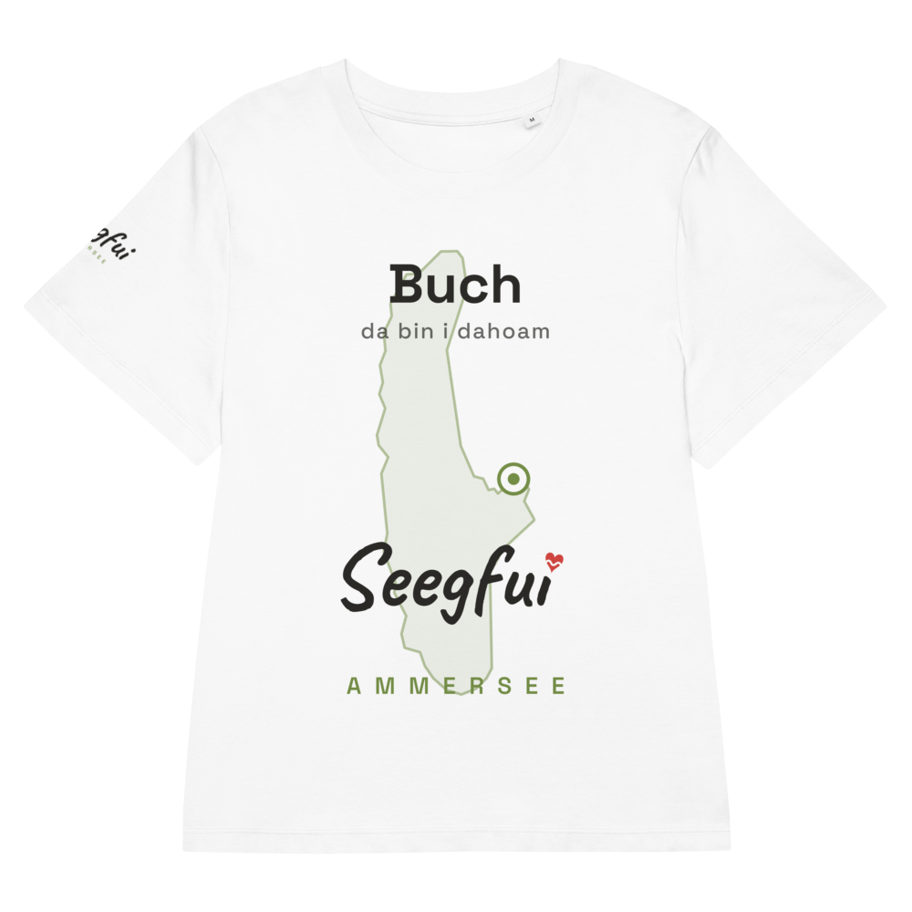 Buch – da bin i dahoam (Ammersee) – Damen (tailliert) Organic T-Shirt