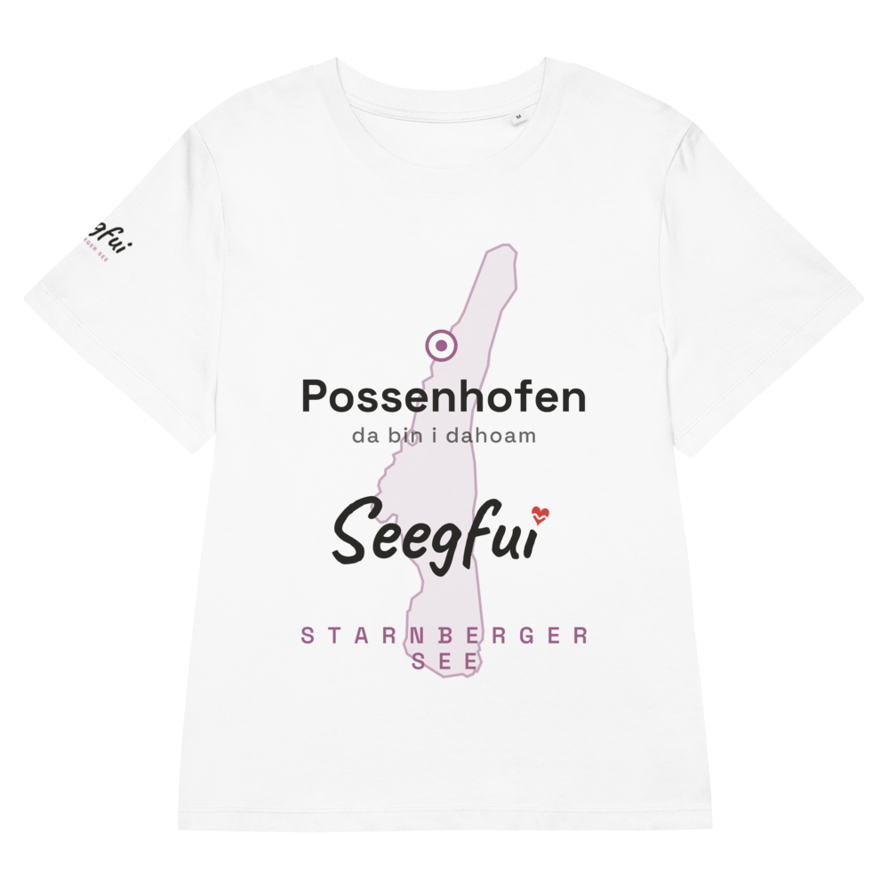Possenhofen – da bin i dahoam (Starnberger See) – Damen (tailliert) Organic T-Shirt