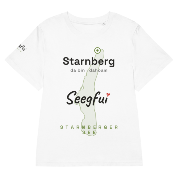 Starnberg – da bin i dahoam (Starnberger See) – Damen (tailliert) Organic T-Shirt