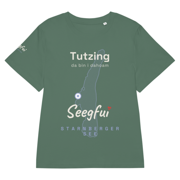 Tutzing – da bin i dahoam (Starnberger See) – Damen (tailliert) Organic T-Shirt