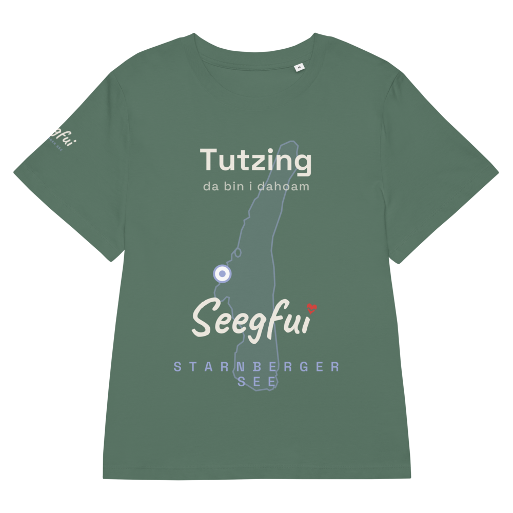 Tutzing – da bin i dahoam (Starnberger See) – Damen (tailliert) Organic T-Shirt